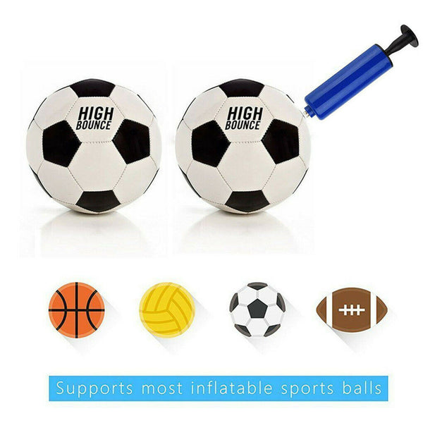 Football Pump Hand Pump With Inflating Needle Adaptor Pump Ball Sports