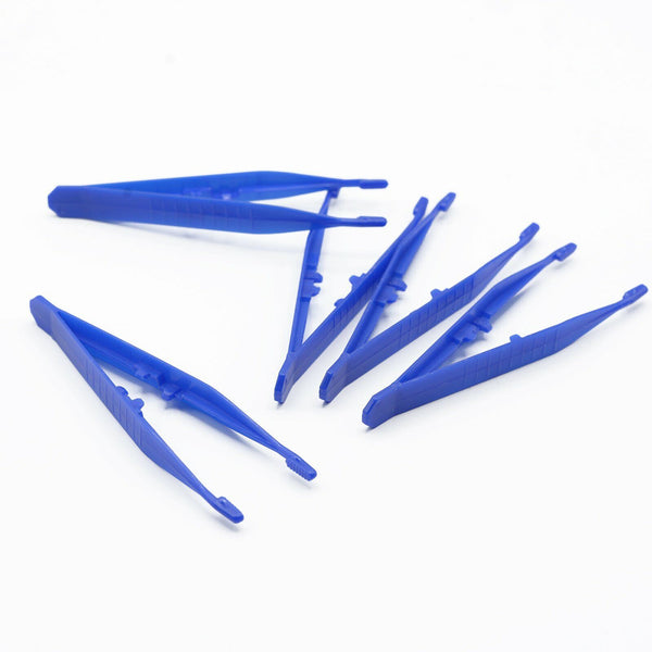 10PCS Plastic Tweezers Tweezer Antistatic Pickup Tools Repair Heat Resistant AU