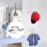 10/20X Self Adhesive Hat Rack Display Hooks Wall Door Baseball Cap Holder Hanger