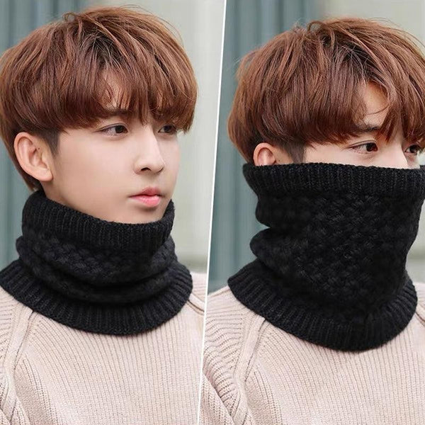 Winter Neck Warmer Tube Scarf Thermal Fleece Snood Unisex Knit Gaiter