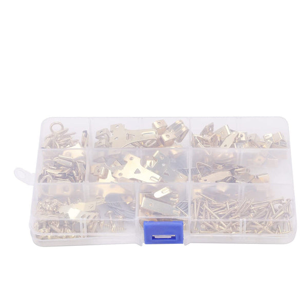 230 pcs Picture Hangers Hooks Heavy Duty Photo Frame Hanging Kit With Nails Home