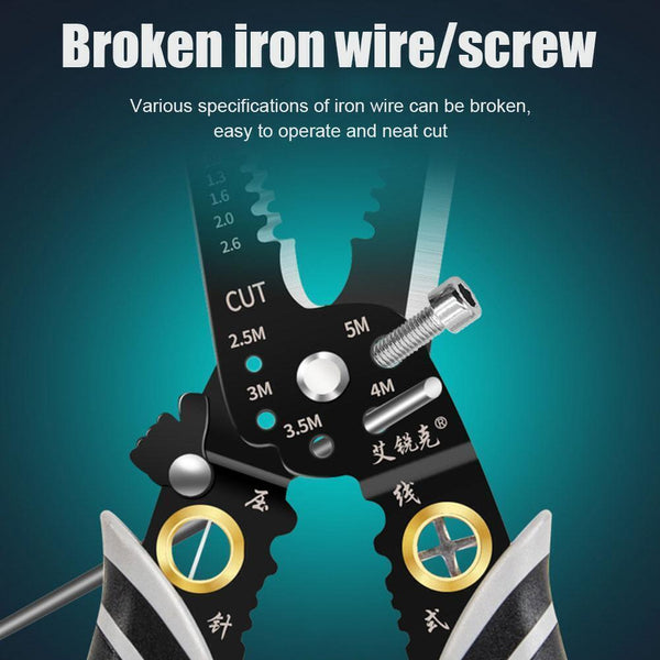 Multi-Function Wire Cutter Wire Crimper Cable Stripper Hand Tool Wiring Tools AU