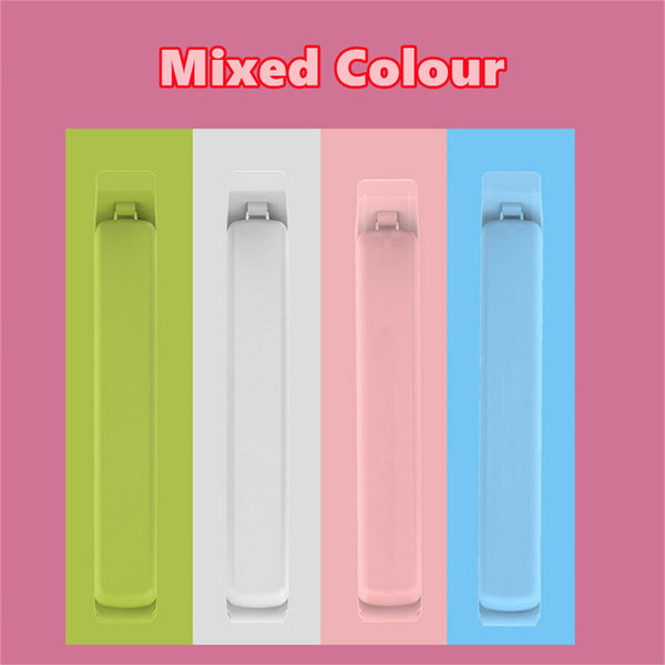 10-100PCS Plastic Food Storage Bag Sealing Clips Locks Mixed Color Sizes Large