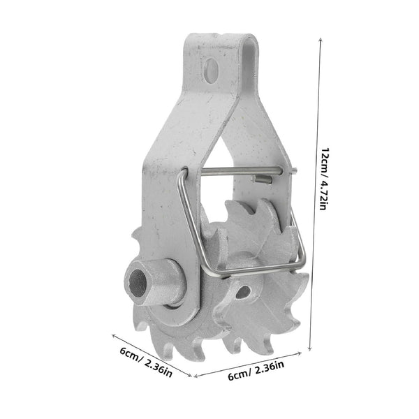 2pcs Inline Ratchet Wire Strainer Tensioner | Heavy Duty Galvanised Fence Wire Tightener