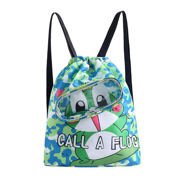 Kids Waterproof Swimming Storage Bag Outdoor Swimming Pool Beach Backpack Travel