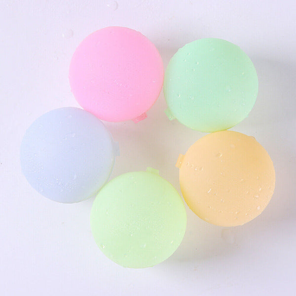 5/10x Reusable Water Splash Balls Balloons Refill Water Bomb Summer Water Fight