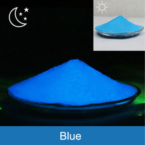 Luminous Glow in the Dark Powder Glitter Fluorescent Nail Pigment AU