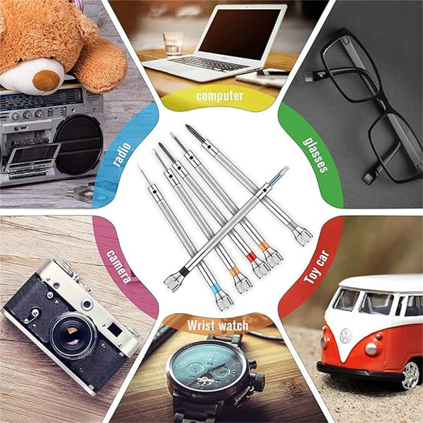 13pcs Precision Screwdriver Eyeglasses Watch Jewelry Watchmaker Repair Tool AUS