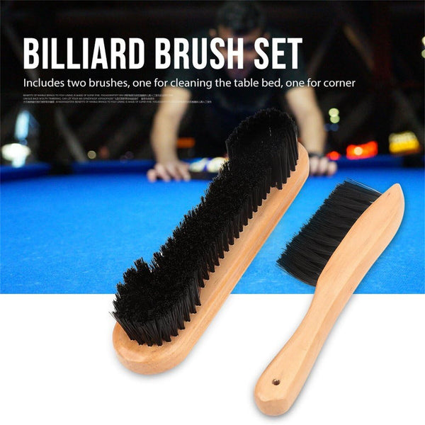 Brush Rail Brush Set Billiard Table Cleaning Kit Pool Table Corner Brush