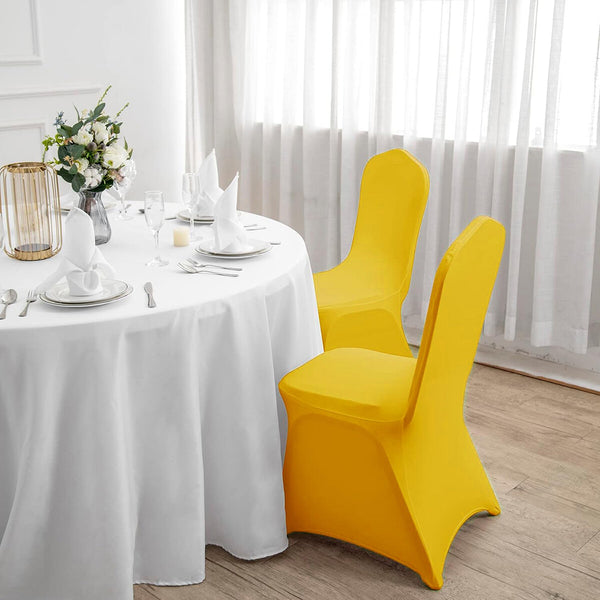 6PCS Chair Cover Full Seat Covers Spandex Elastic Stretch Banquet Party Wedding