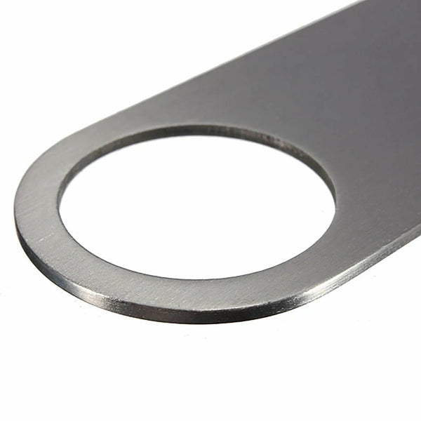 Bottle Opener Stainless Steel Flat Bar Blade Cap Remover Can Beer Drink