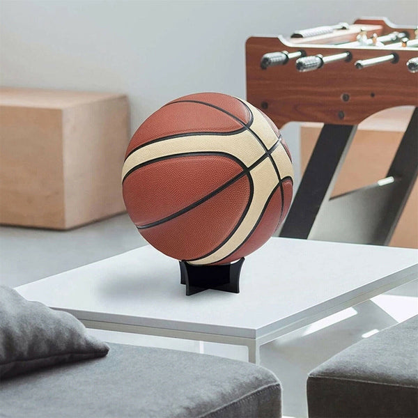 Football Ball Stand Display Black Acrylic Holder Soccer/Rugby/Basketball AU