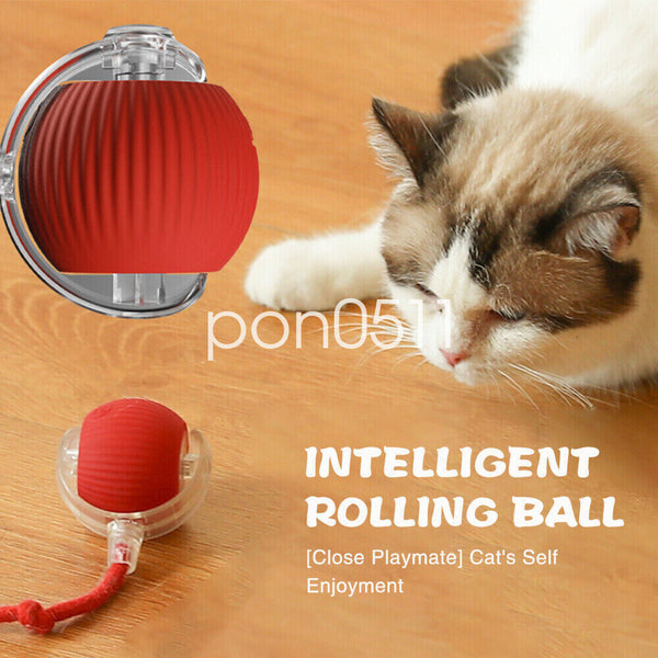 Automatic Rolling Ball Smart Cat Dog Toy Electric Pet Self-moving Kitten Game