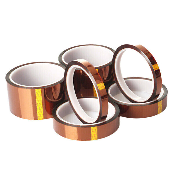 33M 5-25MM Kapton Tape High Temperature Heat Resistant Polyimide 3D Printer VIC