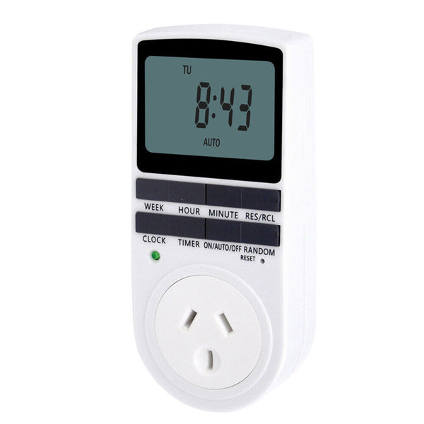 Timer Switch 240V Day Week Socket Power Electric Automation Digital LCD Display