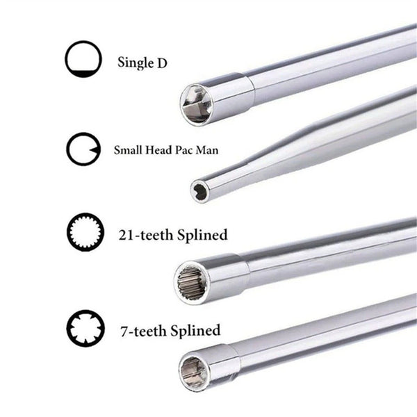 8Pcs Screwdriver Carburetor Adjustment Tool Parts For Adjusting Common 2 Cycle