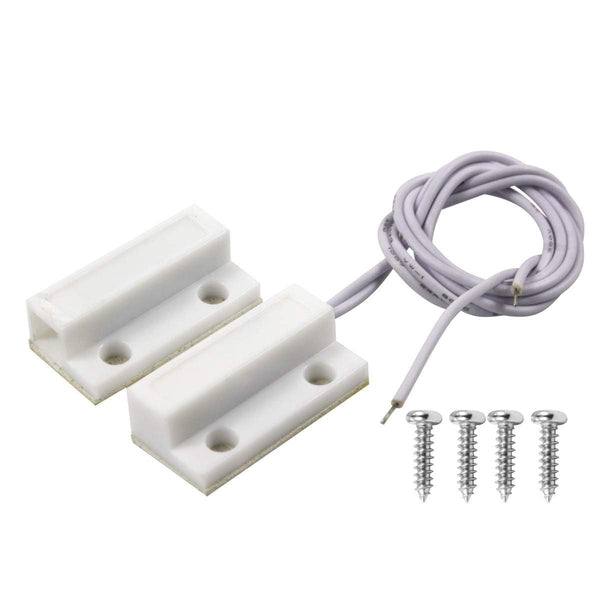25PCS Magnetic Reed Switch Door Window Contact Sensor White for Alarm Security Arduino