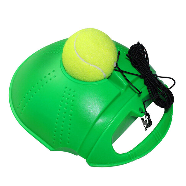 Back Single Solo Training Trainer Tool Set Rebound Balls Base Tennis Practice