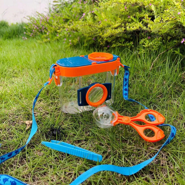 Kids Outdoor Bug Exploration Kit Insect Observer Container Box Educational Toy