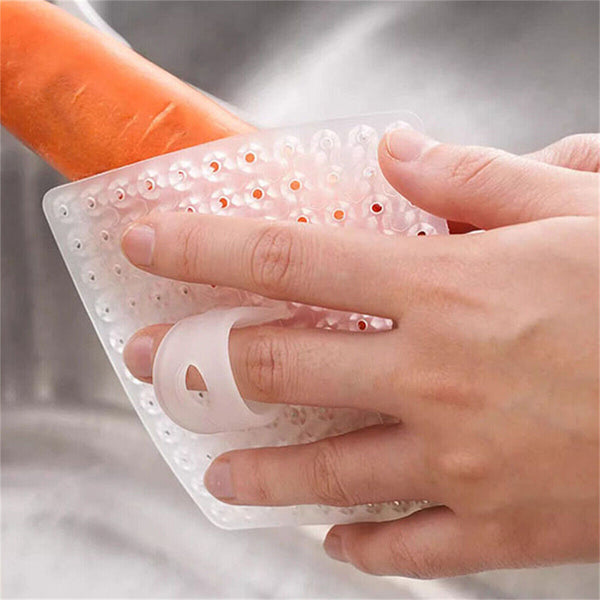 50pcs Fruit And Vegetable Cleaning Brush Bendable Sink Board Gap Brush Tools A