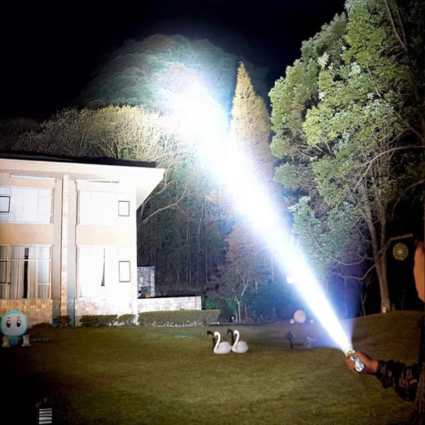 2X Three-Eyed Monster Mini Flashlight Flash Super Power Waterproof Camping Light