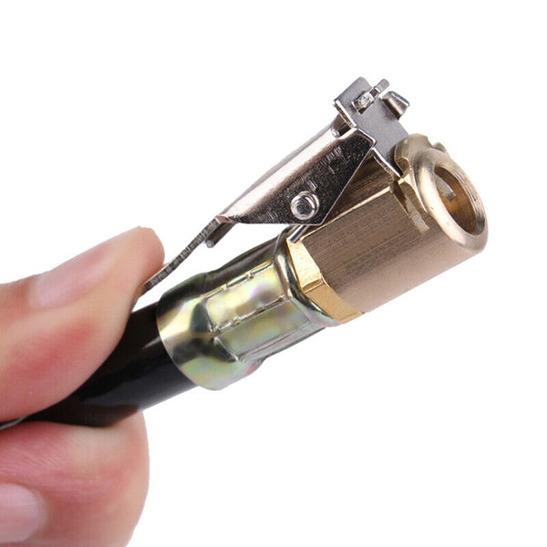 37cm Air Tyre Tire Chuck Inflator Hose Flexible For Motorcycle Bike Car AU