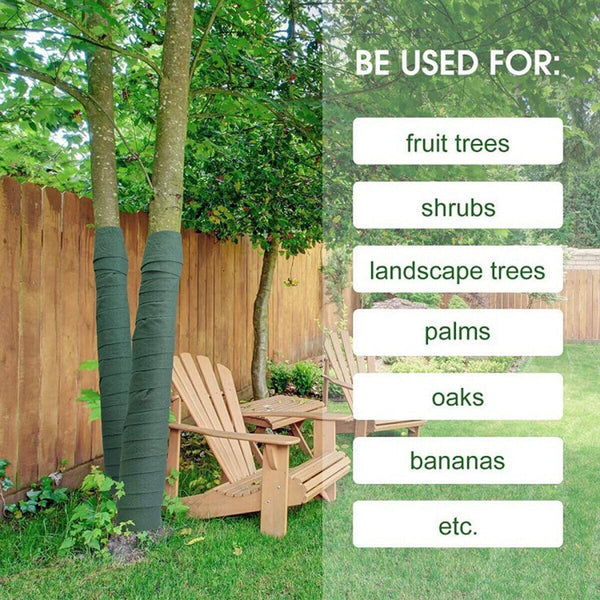 2PCS Tree Protection Wrap – Winter Insulating Tree Cover
