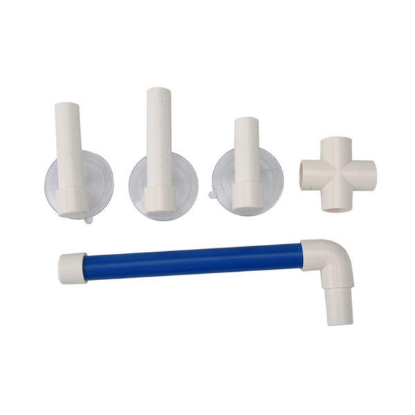 2PCS Bird Perch Stand Parrot Play Paw Grinding Stands Shower Bath Platform Toys