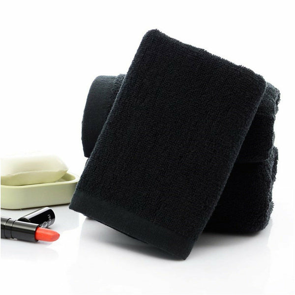 Microfiber Towel GYM Sport Footy Travel Camping Swimming Drying Microfibre Black