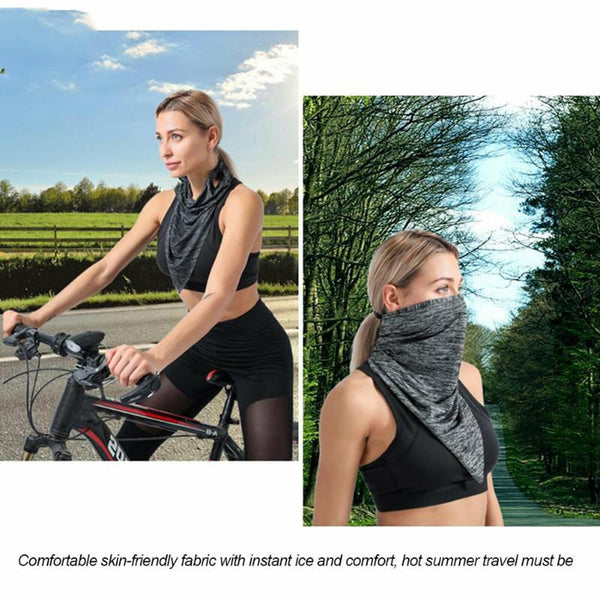 AU Face Mask Bandana Neck Scarf Half Ski Headband Headwear Mouth Cycling Mask