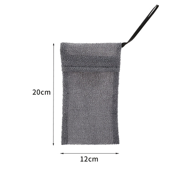 6PCS Soap Saver Mesh Bags Exfoliating Soap Pouch Body Scrubber