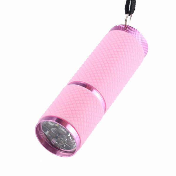 9 LED UV Portable Flashlight