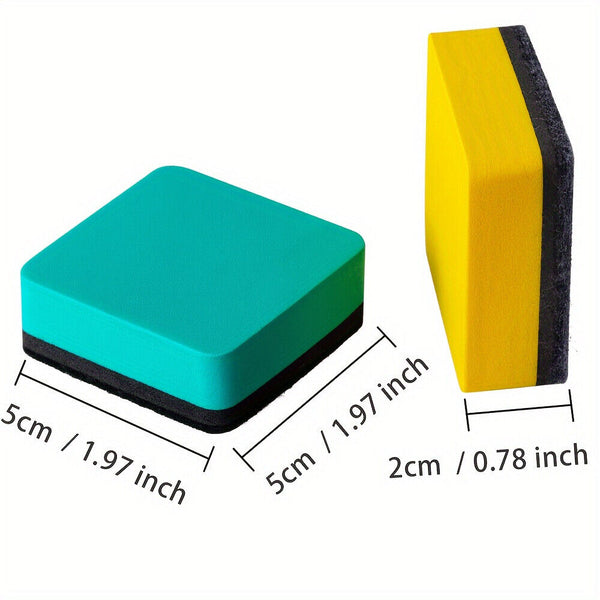 20 Kitchen Whiteboard Dry Eraser Magnetic Whiteboard Eraser Marker Cleaner Chalk