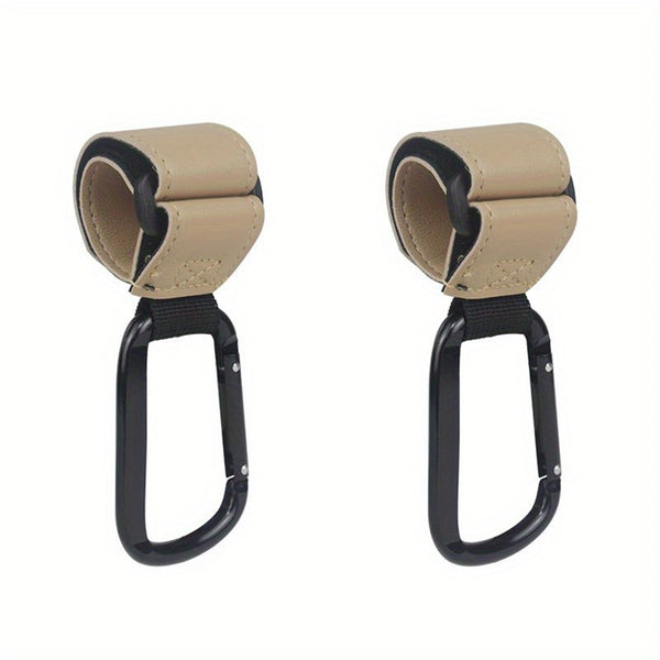4PCS Stroller Hooks Metal Pram Bag Hangers Baby Pushchair Accessories