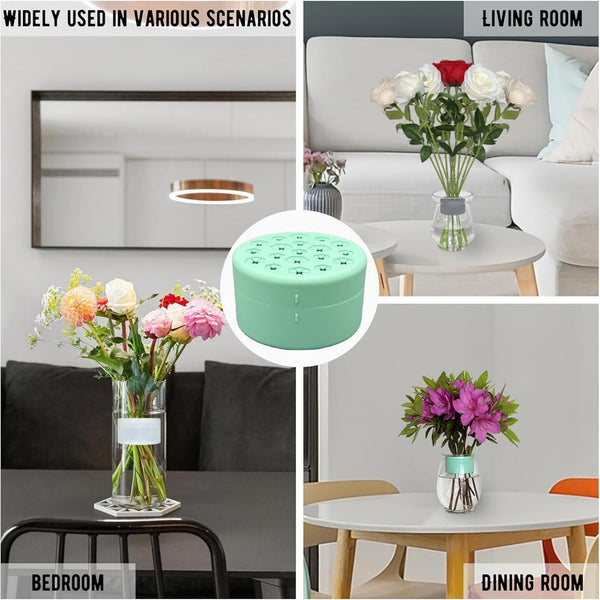 8PCS Spiral Ikebana Stem Holder Flower Arrangement Vase Support