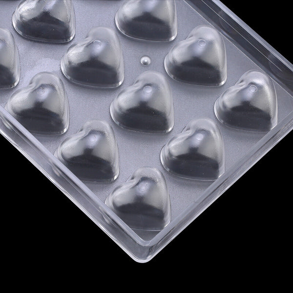 Heart Silicone Resin Mold Necklace Pendant Casting DIY Jewellery Mould