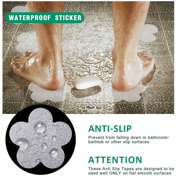 Anti-Slip Bath Grip Stickers Non-Slip Shower Flower Pad Floor Safety Tape