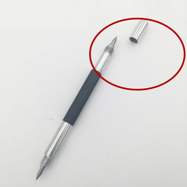 Engraving Pen with Double Head Design,Pocket Tungsten Carbide Tip Scriber Tool
