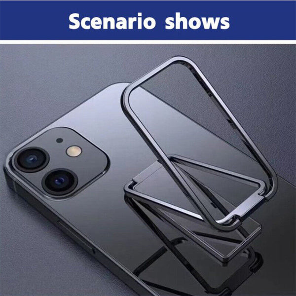 Portable Multifunctional Folding Metal Mobile Phone Holder Bracket Desktop Stand