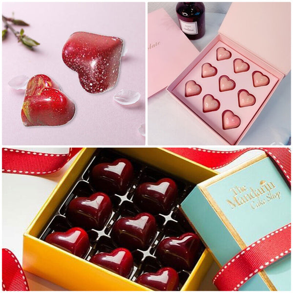 Heart Pendant Resin Mould Silicone Jewellery Casting Mold DIY Necklace Charm Tool