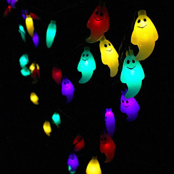 Christmas Light-Up Ghost Outdoor Garden Decoration Horror Props Decor Hallowmas