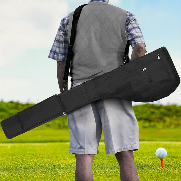 Golf Club Cer Bag Carry Driving Range Travel Bag Water Resistant Foldable Golf A