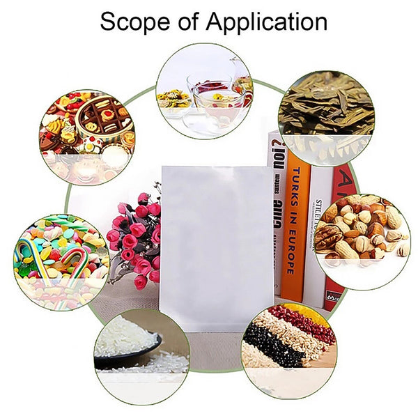 Mylar Food Vacuum Bags Pouch Foil Aluminum Storage Bags Heat Seal Food Bags AUS