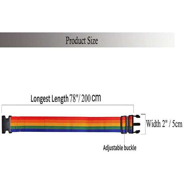 Travel Luggage Suitcase Bag Packing Secure Safe Strap Belt Lock 200cm 3 Colours