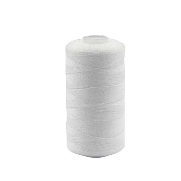 8pcs Sewing Thread Spools 500m | Black & White Polyester Thread for Sewing Machines
