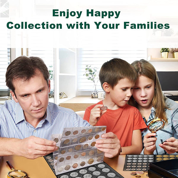 240 Pockets Coin Album Holder Storage Collection Collecting Stock Penny Book AU