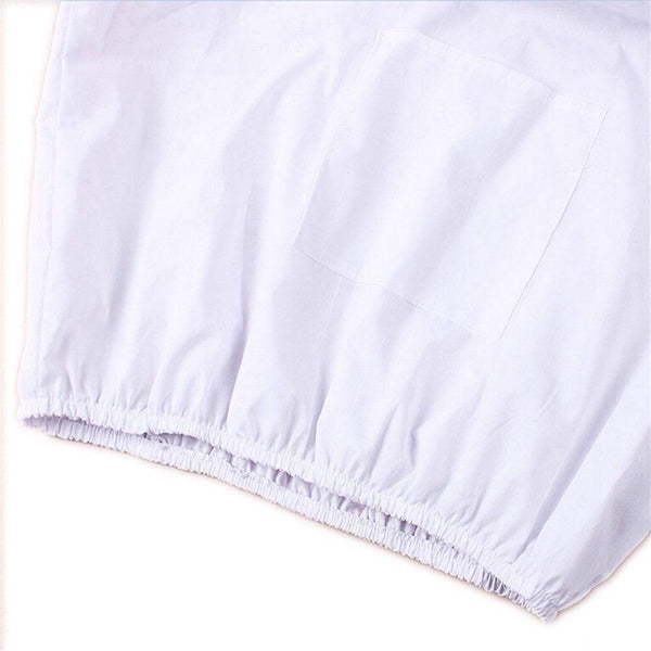 Beekeeping Suit with Veil Hat | Protective Smock Jacket Bee Keeping Coat