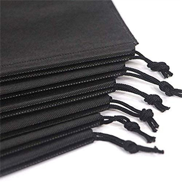 Portable Shoes Bag Travel Storage Pouch Drawstring Bag Non-woven Shoe Bag