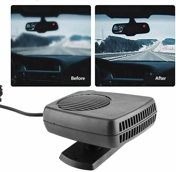 12V Portable Auto Car Heater Defroster Demister 150W Electric Heater Cooling Fan