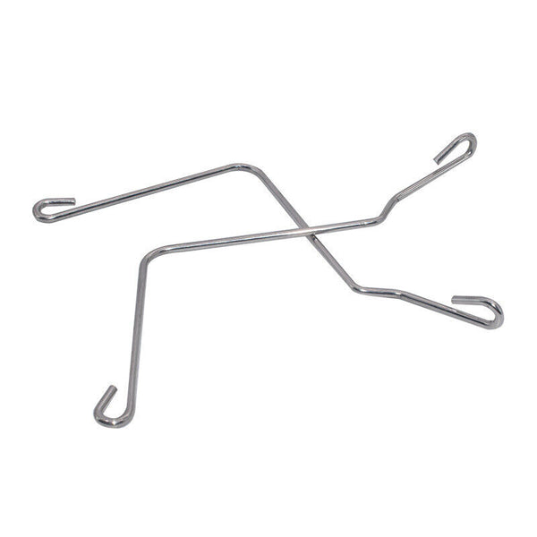 20x Stainless Steel Bee Hive Spring Clips Beekeeping Accessories & Screws AU